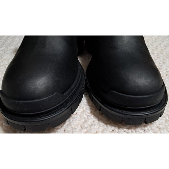 G-Star Raw Blake Chelsea Leather Boots Women's sz 10 Black Rare Style - Picture 5 of 16